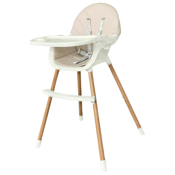 Стульчик для кормления Kikka Boo Nutri (31004010105) Классический/ 6 месяцев / Бежевый  photo 1 Стульчик для кормления Kikka Boo Nutri (31004010105) Классический/ 6 месяцев / Бежевый  photo 1