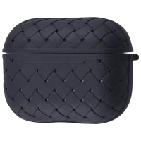 Чехол для наушников Apple AirPods Pro (Weaving) Ncase/ Термополиуретан/ Черный