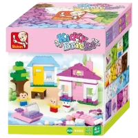 Constructor pentru copii Sluban Kiddy Bricks Multicolor