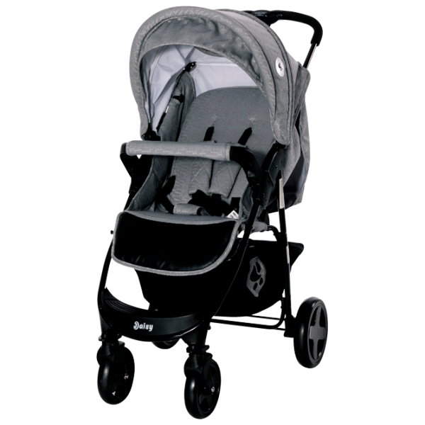Детская коляска Lorelli Daisy Basic 10021632123/ Серый photo 1