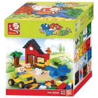 Детский конструктор Sluban Kiddy Bricks Разноцветный