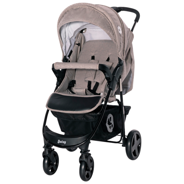 Cărucior pentru copil Lorelli Daisy Basic 10021632115/ Beige photo 1