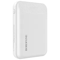 Power Bank Borofone BT17 RayPower mini 10000 mAh/ White