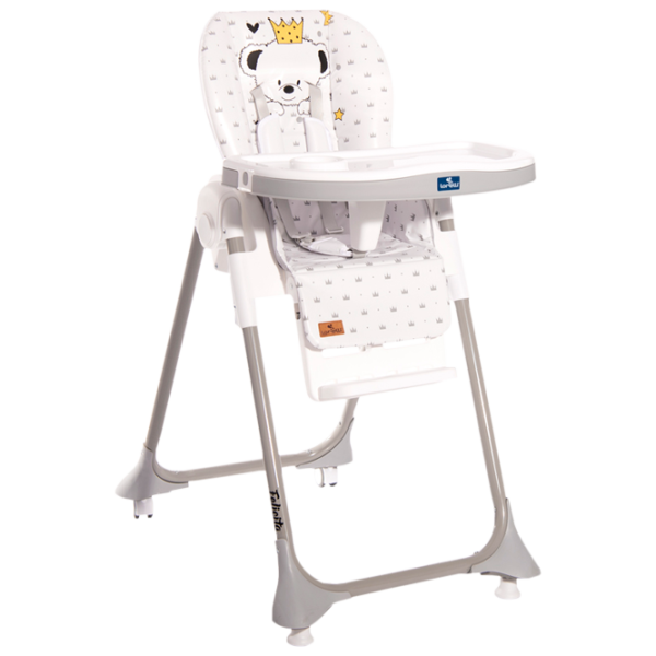 Scaun de masă Lorelli Felicita (10100422075C) Clasic/ 6 luni / Gray  photo 1