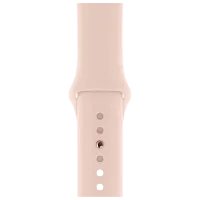 Ремень Apple Watch S/ M & M/ L Steel/ Розовый Sand