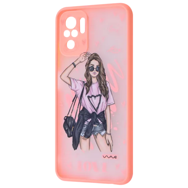 Husă pentru smartphone Xiaomi Redmi Note 10/ Note 10s WAVE/ Back/ TPU/ PC/ Multicolor photo 1