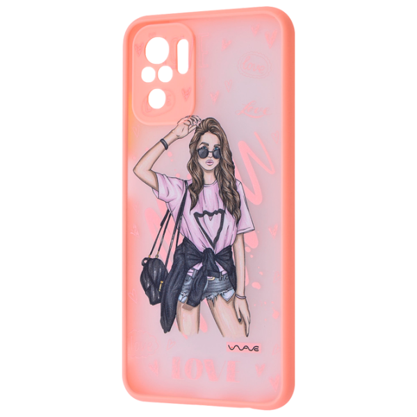 Husă pentru smartphone Xiaomi Redmi Note 10/ Note 10s WAVE/ Back/ TPU/ PC/ Multicolor photo 1