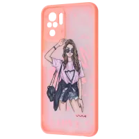 Husă pentru smartphone Xiaomi Redmi Note 10/ Note 10s WAVE/ Back/ TPU/ PC/ Multicolor