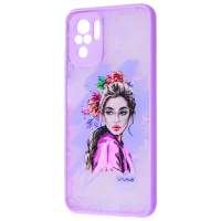 Чехол для смартфона Xiaomi Redmi Note 10/ Note 10s WAVE/ Back/ TPU/ PC/ Разноцветный