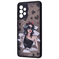 Husă pentru smartphone Samsung Galaxy A32 WAVE/ Back/ TPU/ PC/ Multicolor