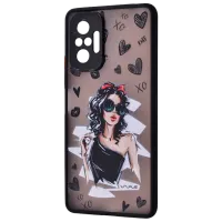 Husă pentru smartphone Xiaomi Redmi Note 10 Pro WAVE/ Back/ TPU/ PC/ Black
