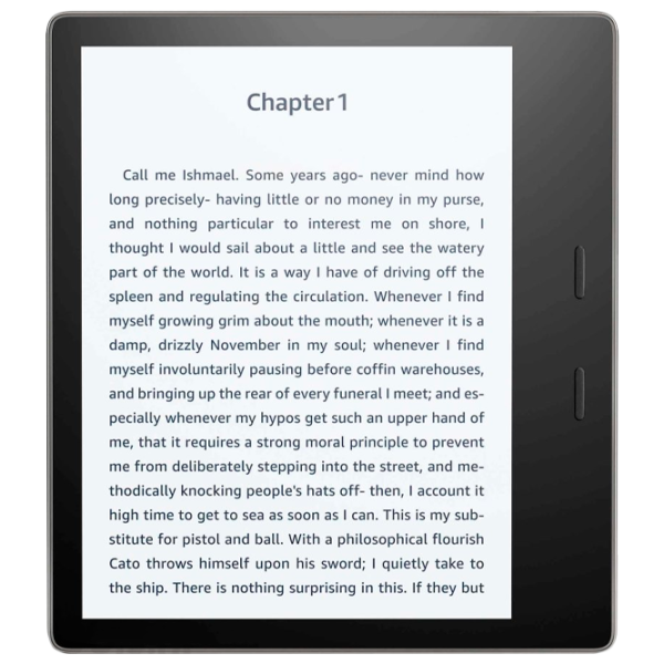 Электронная книга Amazon Kindle Oasis (10 Generation) 7"/ E-Ink Carta/ 32 ГБ/ Графитовый photo 1