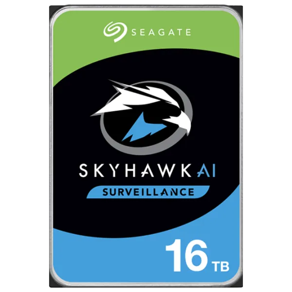 HDD Extern Seagate SkyHawk AI Surveillance 16 TB ST16000VE002/ Silver photo 1