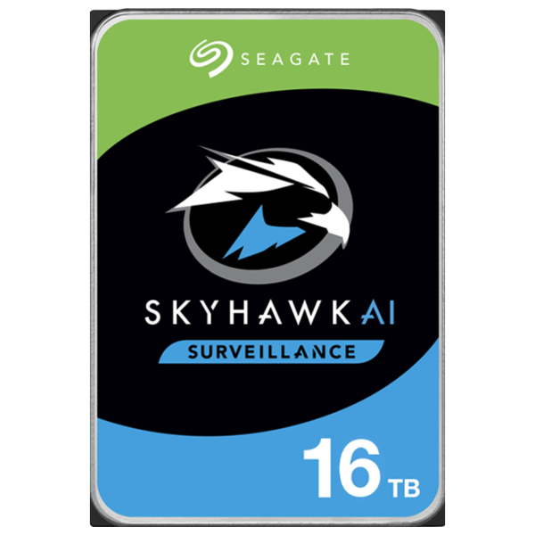 HDD Extern Seagate SkyHawk AI Surveillance 16 TB ST16000VE002/ Silver photo 1