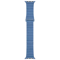 Ремень Apple Watch S/ M Leather/ 38/ 40 мм/ Васильковый