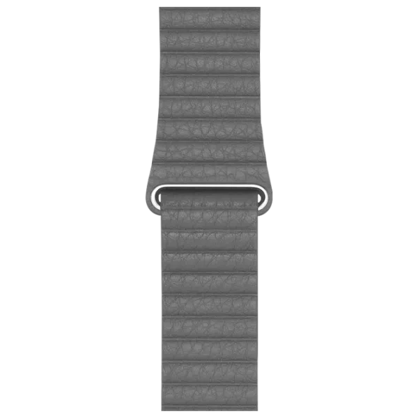 Ремень Apple Watch Loop Leather/ 38/ 40 мм/ Серый photo 1