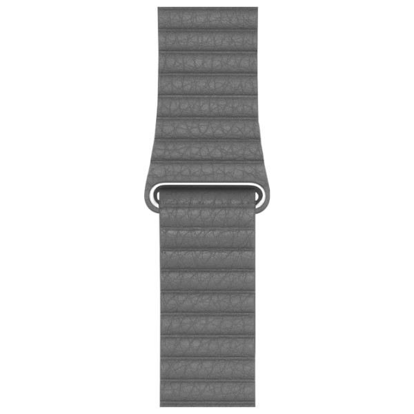 Ремень Apple Watch Loop Leather/ 38/ 40 мм/ Серый photo 1
