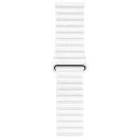 Curelușă Apple Watch Loop Leather/ 42/ 44 mm/ White Forest