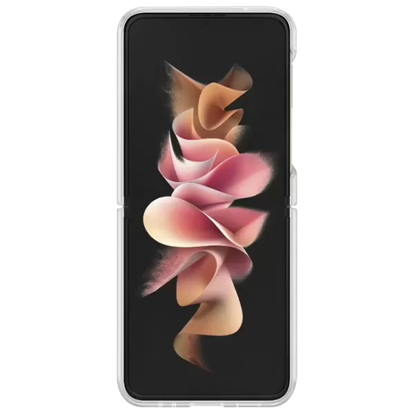 Чехол для смартфона Samsung Galaxy Flip3 Samsung/ Back/ Силикон/ Прозрачный photo 1