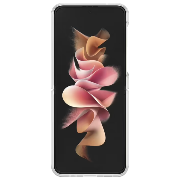 Чехол для смартфона Samsung Galaxy Flip3 Samsung/ Back/ Силикон/ Прозрачный photo 1