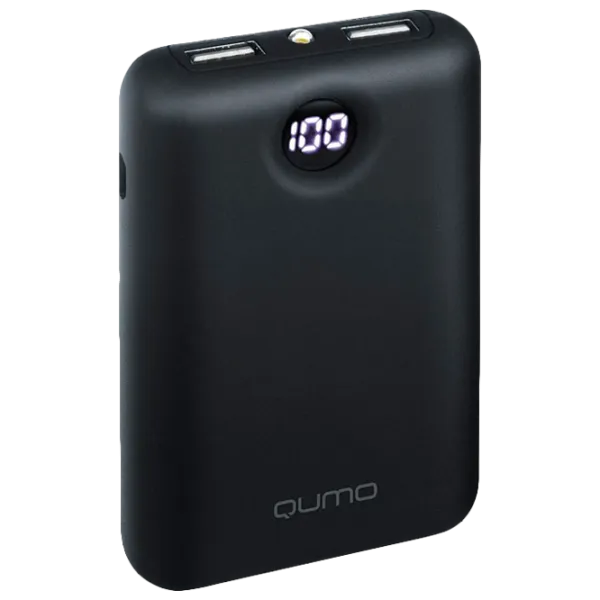 Power Bank Qumo PowerAid V2 10000 mAh/ Black photo 1