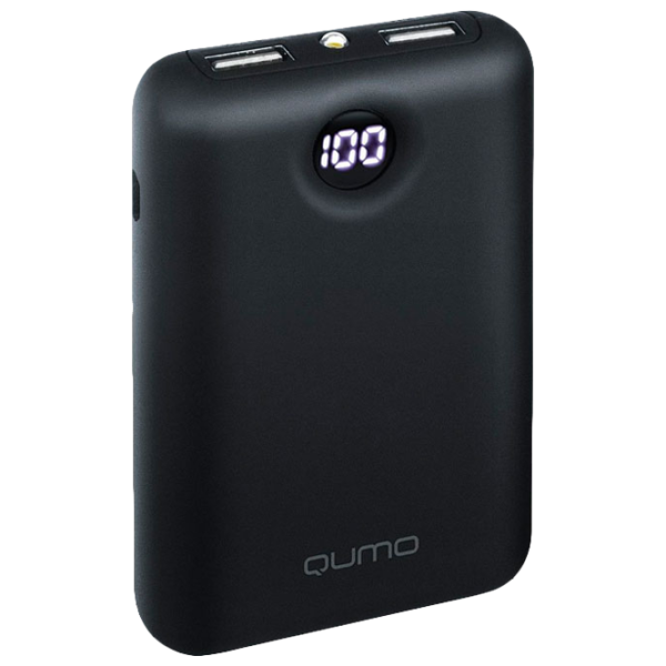 Power Bank Qumo PowerAid V2 10000 mAh/ Black photo 1