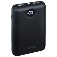 Power Bank Qumo PowerAid V2 10000 мАч/ Черный