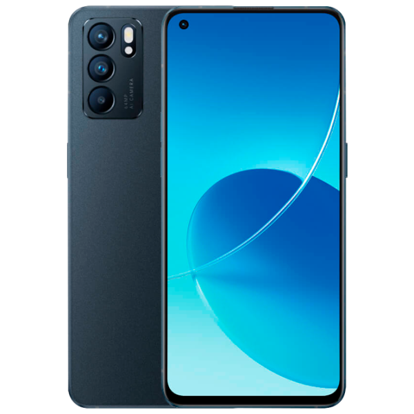 Oppo Reno 6 8 GB/ 128 GB/ Dual SIM/ Black Stellar photo 1