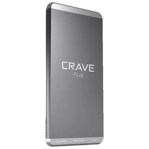 Power Bank CRAVE CRVPB10P1 10000 mAh/ Gray photo 1 Power Bank CRAVE CRVPB10P1 10000 mAh/ Gray photo 1