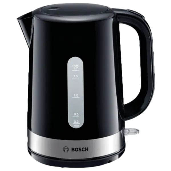 Ceainic electric Bosch TWK7403 1.7l / Ascuns / Black photo 1
