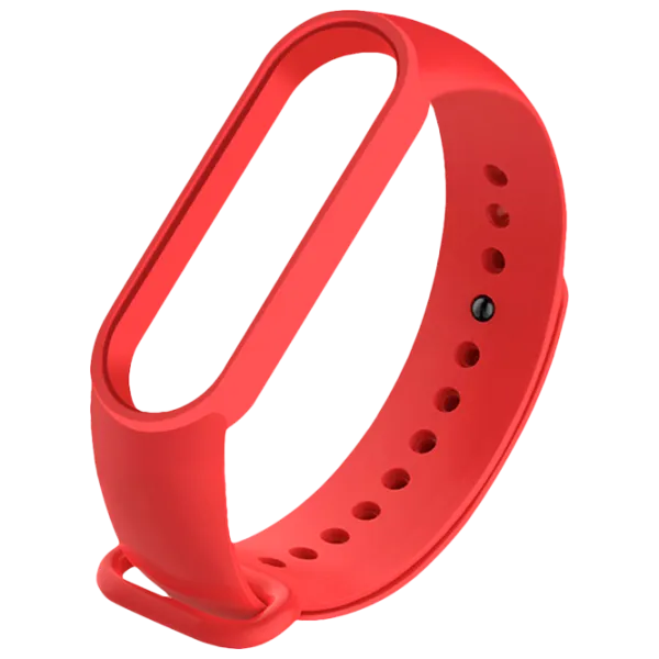 Curelușă Xiaomi Mi Band 6 81013-008 Silicon/ Red photo 1