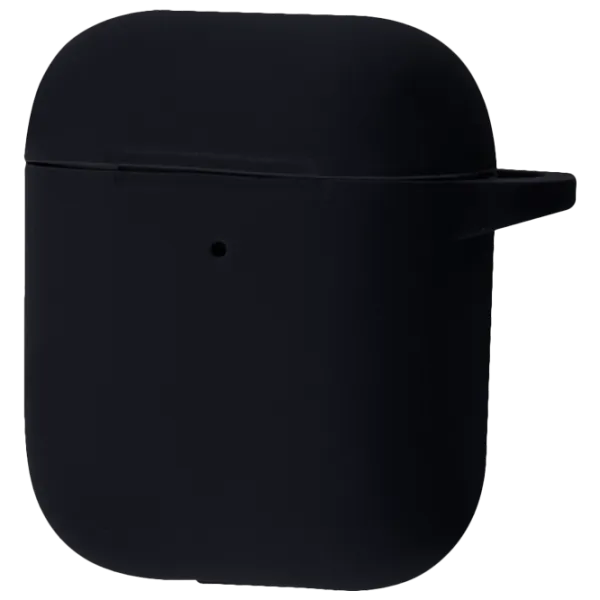 Чехол для наушников Apple AirPods 1/ 2 (Case New) Ncase/ Силикон/ Черный photo 1