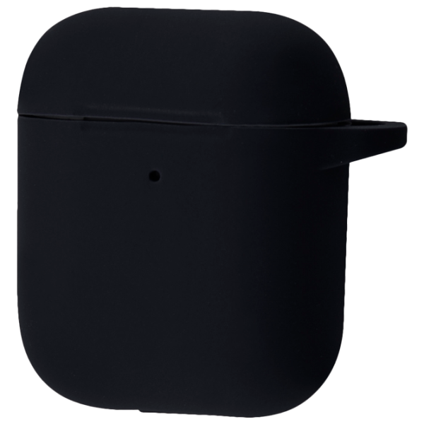 Чехол для наушников Apple AirPods 1/ 2 (Case New) Ncase/ Силикон/ Черный photo 1