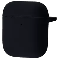 Чехол для наушников Apple AirPods 1/ 2 (Case New) Ncase/ Силикон/ Черный