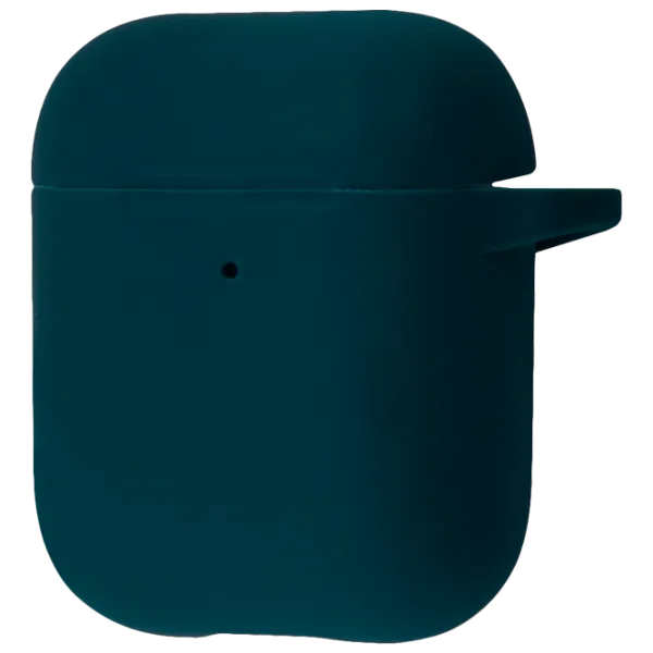 Чехол для наушников Apple AirPods 1/ 2 (Case New) Ncase/ Силикон/ Зелёный photo 1
