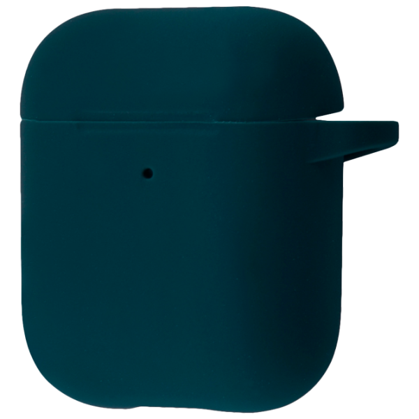 Чехол для наушников Apple AirPods 1/ 2 (Case New) Ncase/ Силикон/ Зелёный photo 1