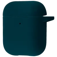 Чехол для наушников Apple AirPods 1/ 2 (Case New) Ncase/ Силикон/ Зелёный