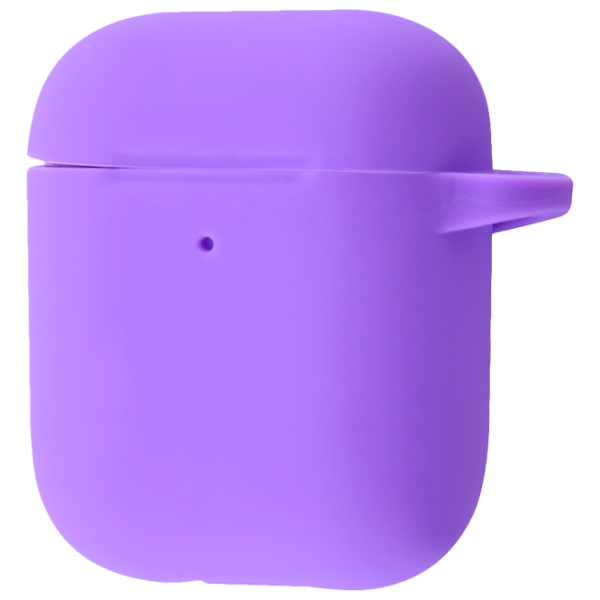 Чехол для наушников Apple AirPods 1/ 2 (Case New) Ncase/ Силикон/ Серый photo 1