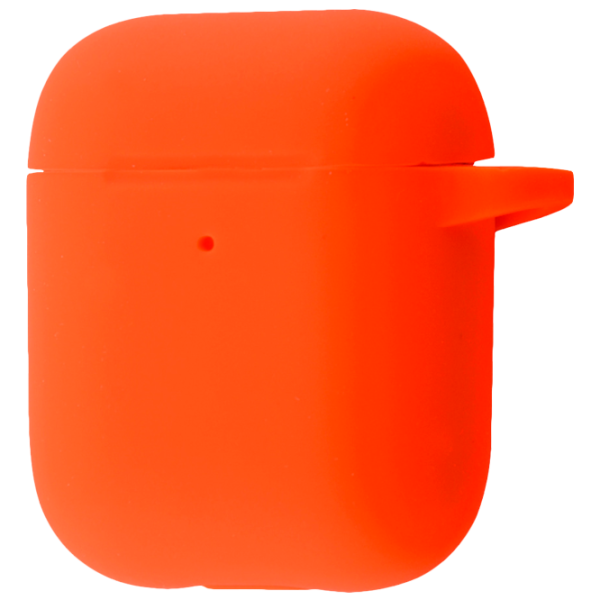 Husă pentru căști Apple AirPods 1/ 2 (Case New) Ncase/ Silicon/ Orange photo 1