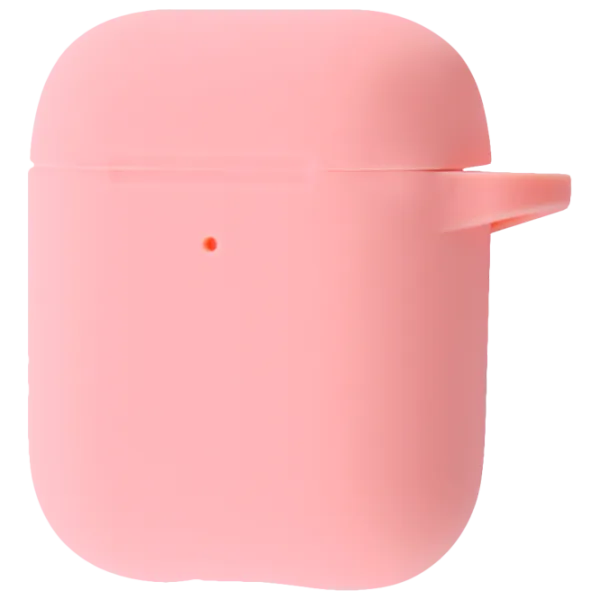 Чехол для наушников Apple AirPods 1/ 2 (Case New) Ncase/ Силикон/ Розовый photo 1