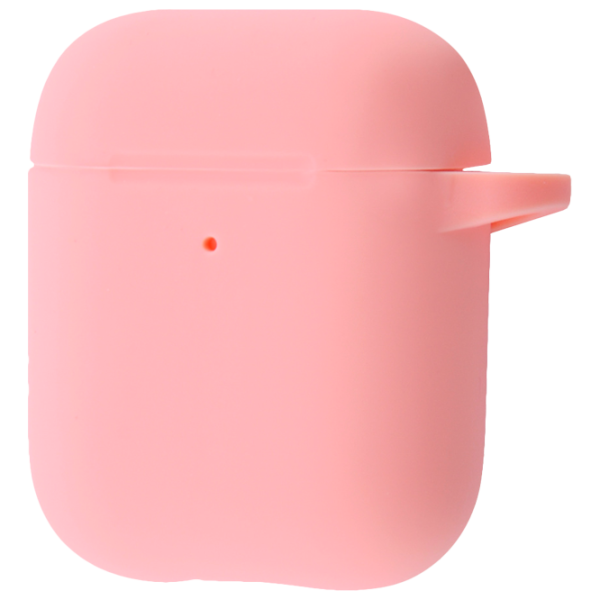 Чехол для наушников Apple AirPods 1/ 2 (Case New) Ncase/ Силикон/ Розовый photo 1