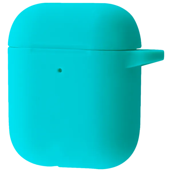 Чехол для наушников Apple AirPods 1/ 2 (Case New) Ncase/ Силикон/ Бирюзовый photo 1 Чехол для наушников Apple AirPods 1/ 2 (Case New) Ncase/ Силикон/ Бирюзовый photo 1