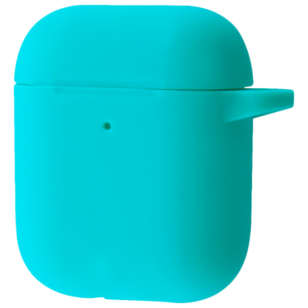 Чехол для наушников Apple AirPods 1/ 2 (Case New) Ncase/ Силикон/ Бирюзовый photo 1 Чехол для наушников Apple AirPods 1/ 2 (Case New) Ncase/ Силикон/ Бирюзовый photo 1