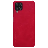 Husă pentru smartphone Samsung Galaxy A22 Nillkin/ Flip Cover/ Piele/ Red