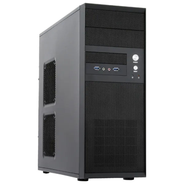 Корпус Chieftec CQ-01B-U3-OP Mid Tower / Черный photo 1