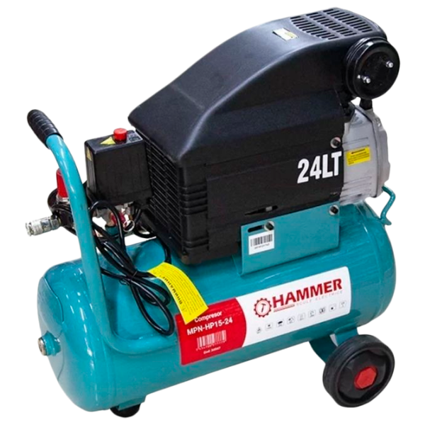Компрессор Hammer MPN-HP15-24 Электрический/ Поршневой photo 1