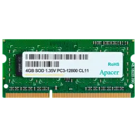 Memorie RAM Apacer PC3-12800 SO-DIMM/ DDR3/ 4 GB