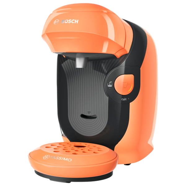 Кофеварка Bosch TAS1106 Капсульный/ 0.7 л/ Персиковый photo 1