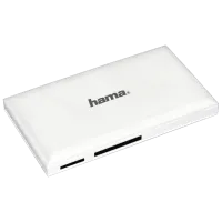 Карт-ридер Hama 181017 USB 3.0/ Белый