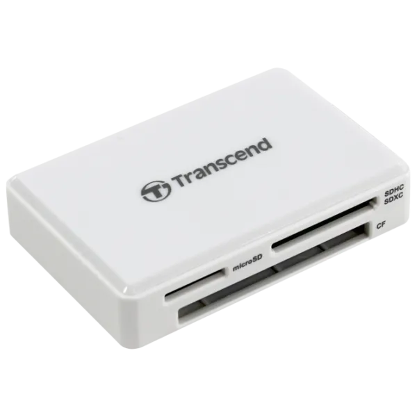 Карт-ридер Transcend TS-RDF8 USB 3.1 Gen 1/ Белый photo 1